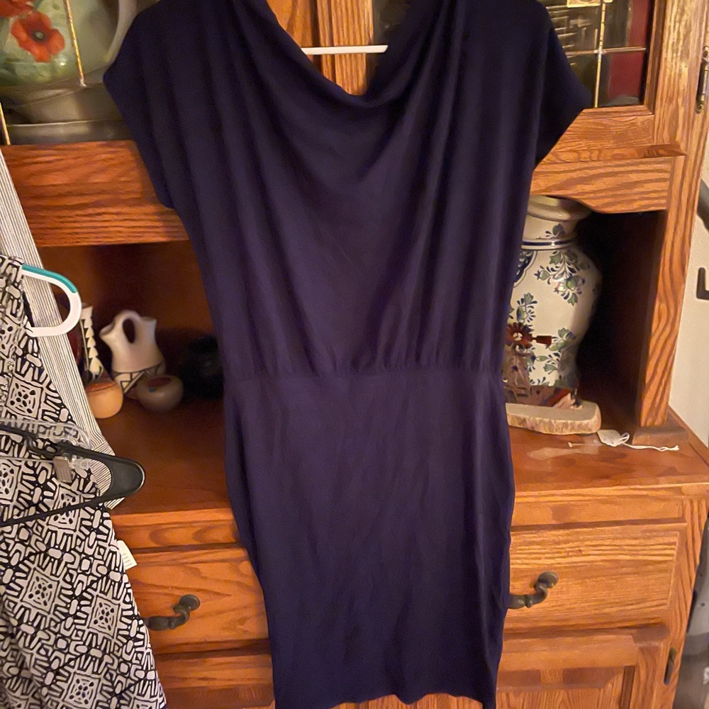 Elegant Navy Mini Dress